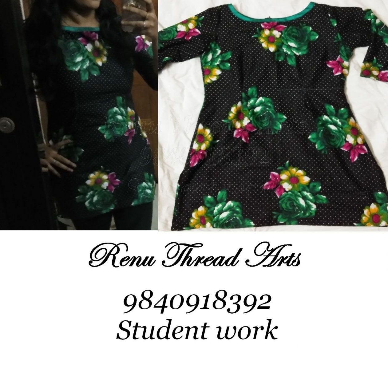 Our student Shravanthy’s first basic top, beginners achievement within 6th class.